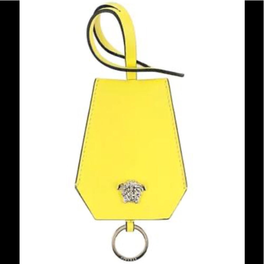Versace Medusa Plaque Keychain